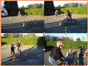 Maintenant du slalom