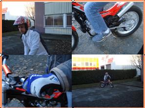 M�me les professeurs ont fait de la moto