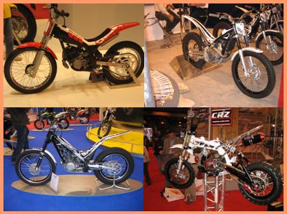 Quelques motos de trial pour changer un peu  